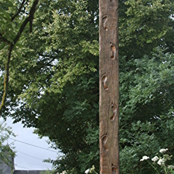 La Borne de Saint-Jacques, création de François Davin - NANNAY