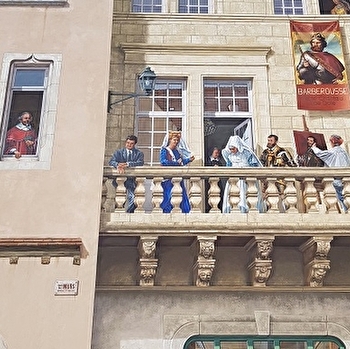 La fresque murale des personnages célèbres de Dole - DOLE