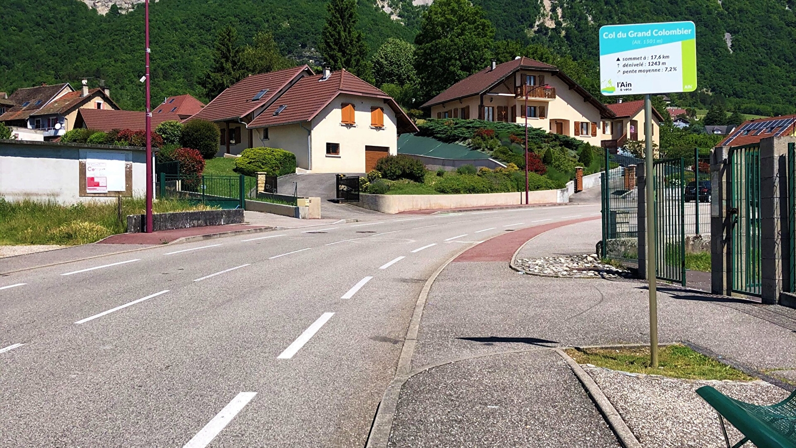 Col du Grand Colombier depuis Culoz