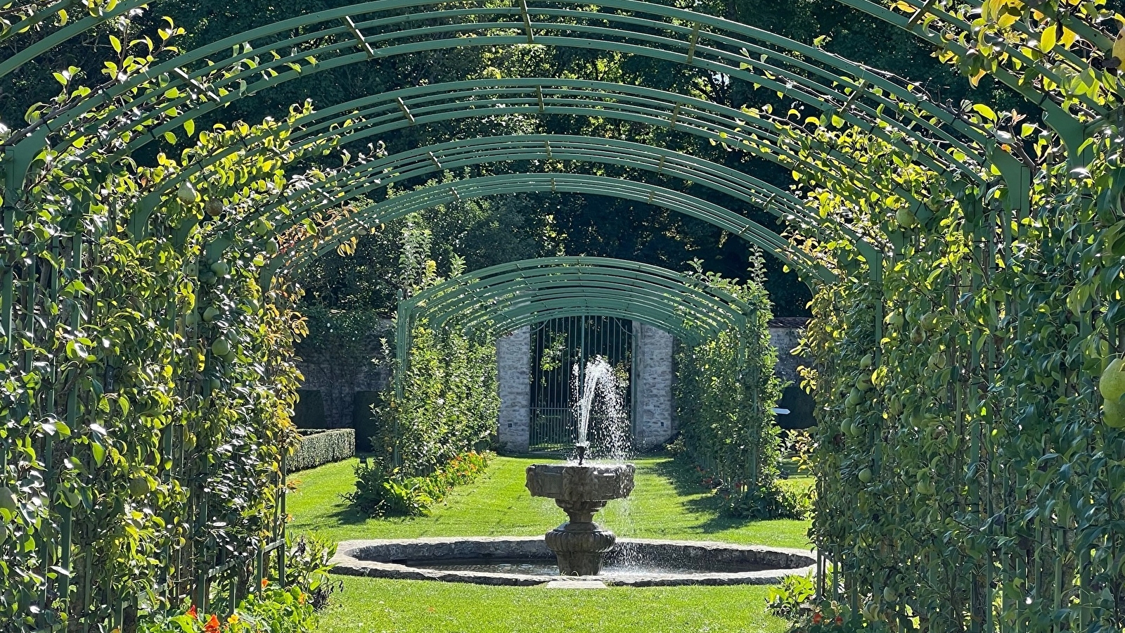 Les vergers-potagers du château de Montigny-sur-Aube
