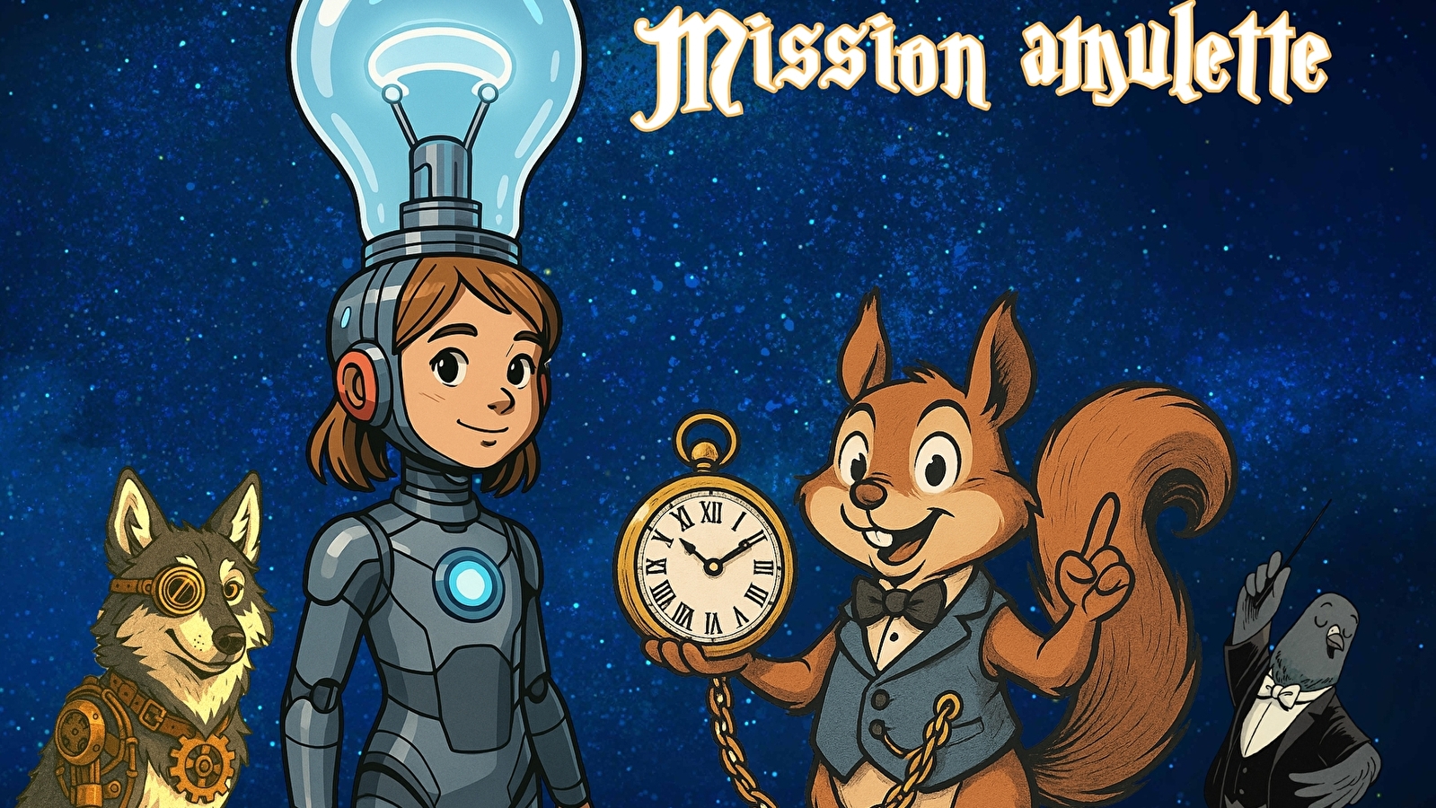 Mission amulette, Enquête-Game famille au Creusot