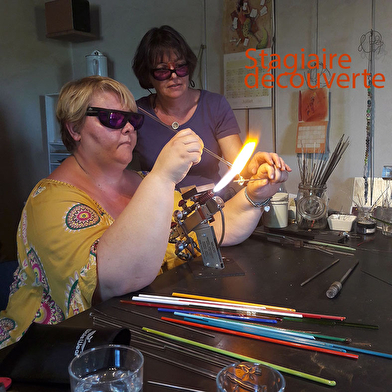 Stage découverte de fabrication de perle de verre de Murano