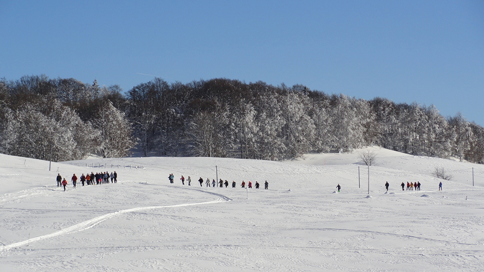 Itinéraire raquettes Plateau de Retord - R8 Cuvéry