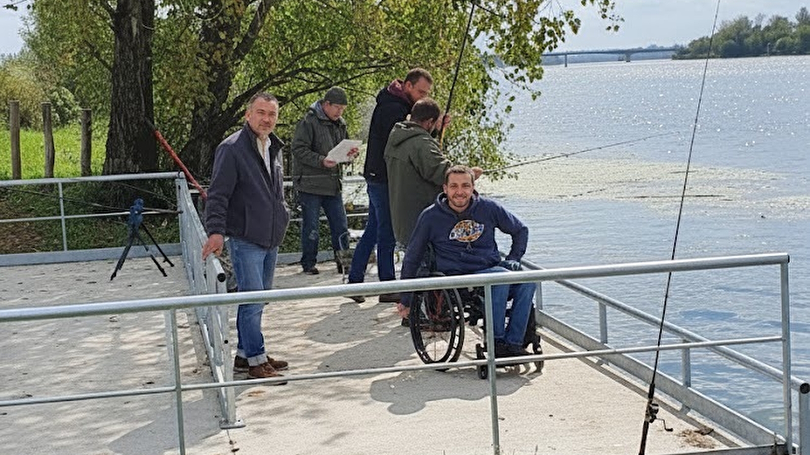 Ponton de pêche PMR