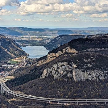 Parcours VTT 58 noir - L'intégrale du Poizat - Espace FFC Ain Forestière - LE POIZAT-LALLEYRIAT