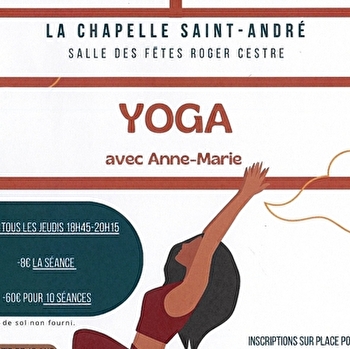 COURS DE YOGA - LA CHAPELLE-SAINT-ANDRE