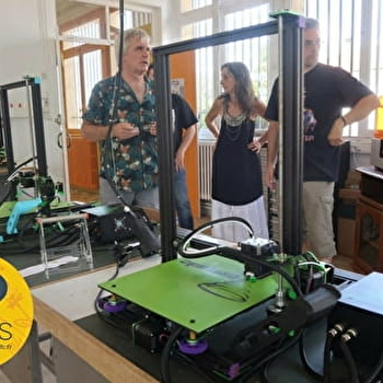 Portes ouvertes du fablab des 3 lapins, un lieu-outil de fabrication et de partage  - LUXEUIL-LES-BAINS