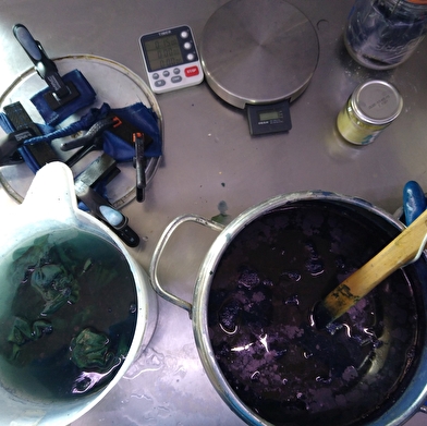 Stage : Shibori d'indigo