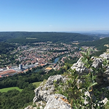 Brisepoutot et la Batterie des Roches - PONT-DE-ROIDE-VERMONDANS