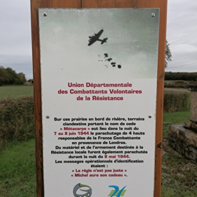 Lieu de parachutage - Seconde Guerre mondiale