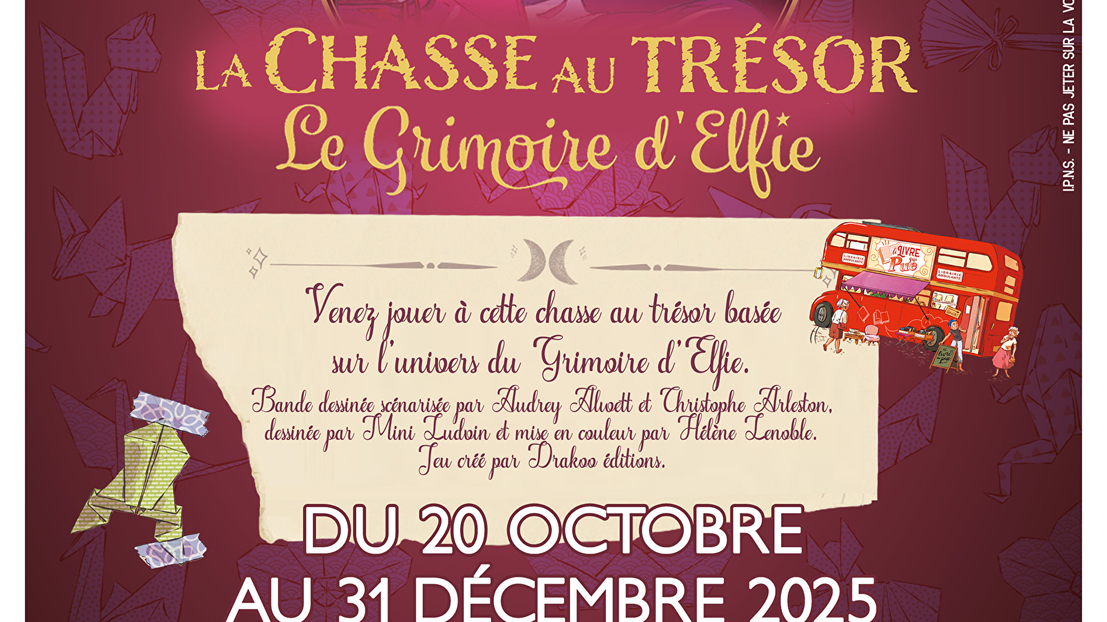 Chasse au trésor Le Grimoire d'Elfie