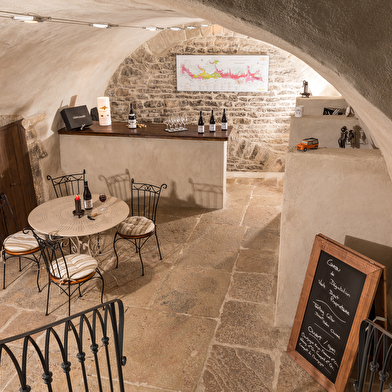 Caveau de dégustation du Domaine Loubet-Dewailly
