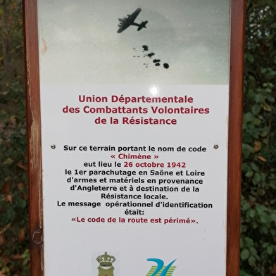 Lieu de parachutage - Seconde Guerre mondiale