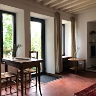 Les Gites du Renard Souriant - Le balcon sur le jardin