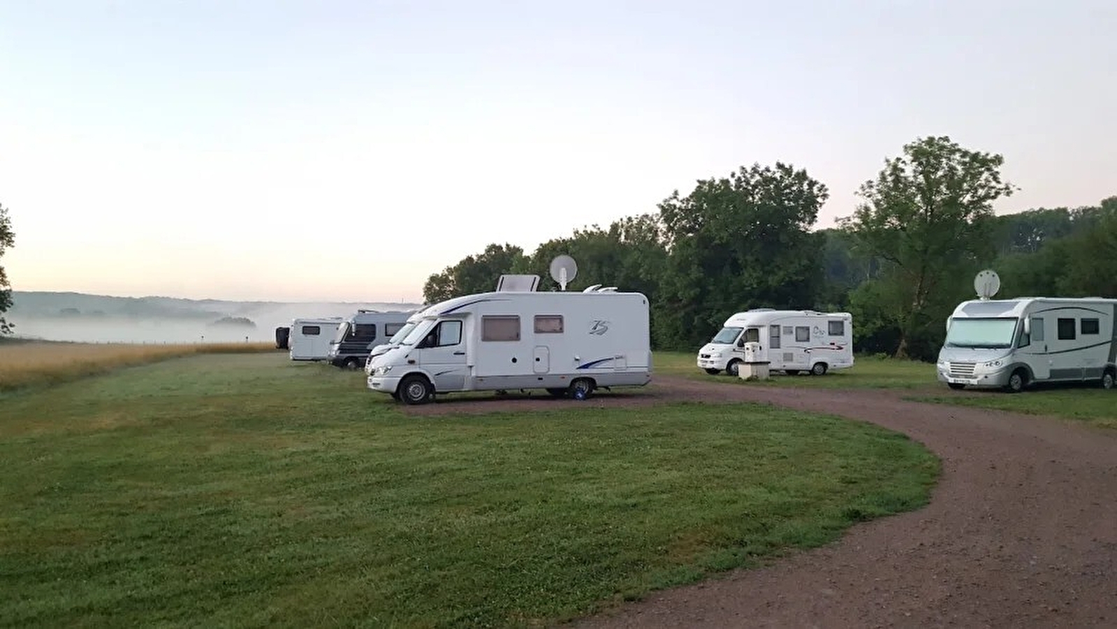 Aire pour camping-car 'Marina Corre'