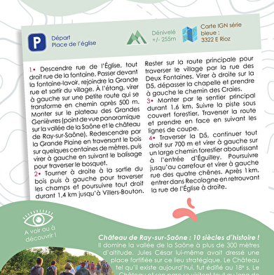 Le panoramique de la Vallée de la Saône