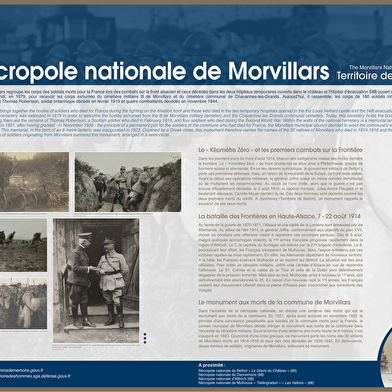 La nécropole nationale