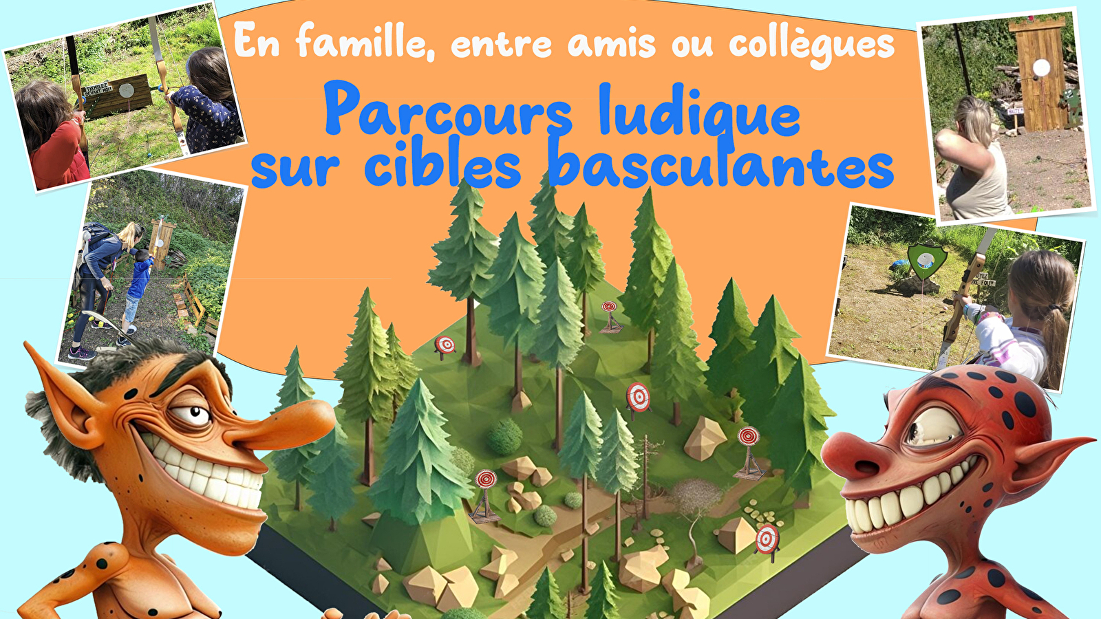 Partez à l'aventure avec vos arcs et vos flèches !