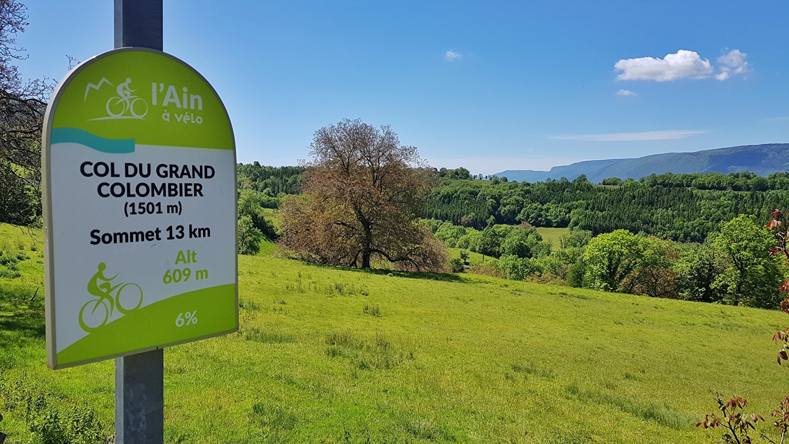 Circuit vélo : Le Grand Colombier et le col de la Biche depuis les Plans d'Hotonnes
