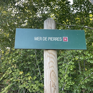 Mer de pierres - Curiosité géologique