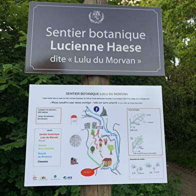 Sentier Lucienne Haese dite 'Lulu du Morvan'