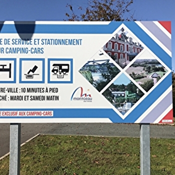 Aire de services pour camping-cars - MONTCEAU-LES-MINES