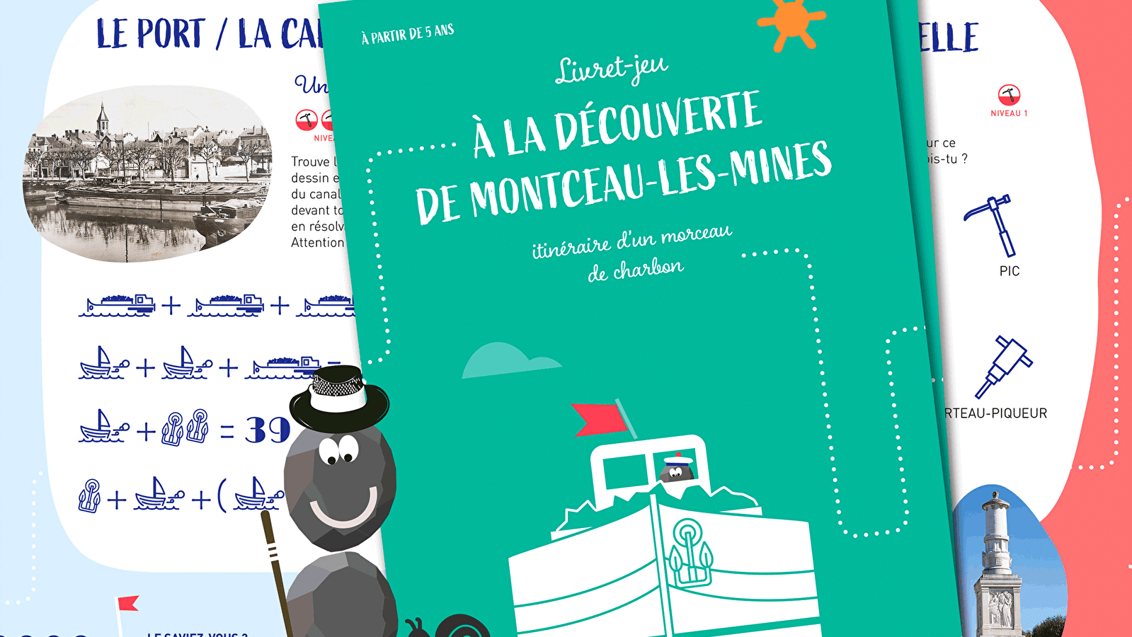 Livret-jeu 'À la découverte de Montceau-les-Mines'