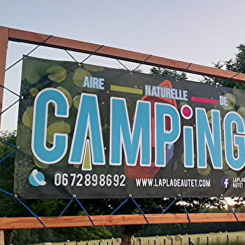 Camping La Plage à Autet  - AUTET