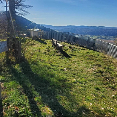 Randonnée - Monument de la RAF borne des 3 cantons