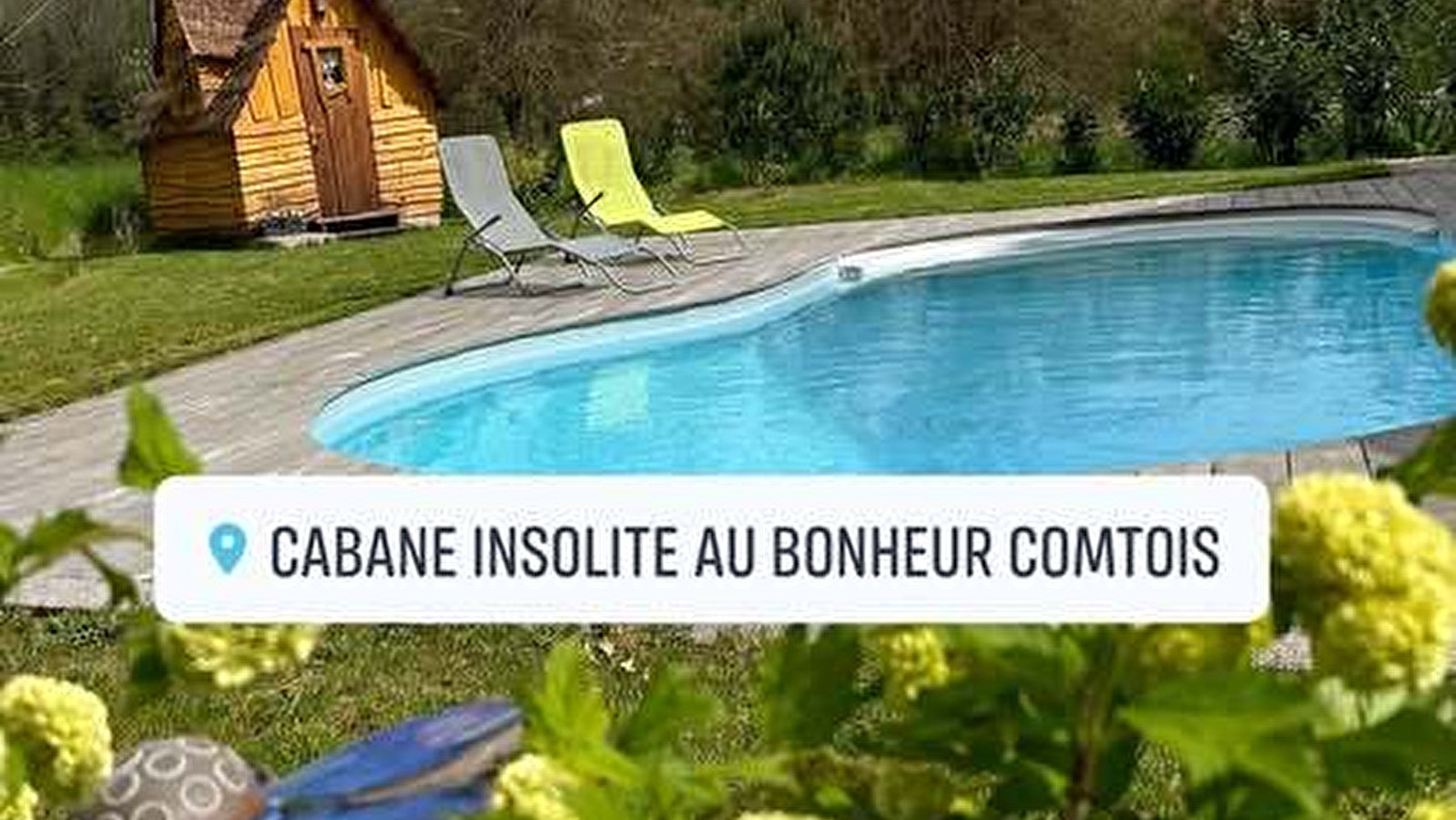 CABANE INSOLITE AU BONHEUR COMTOIS
