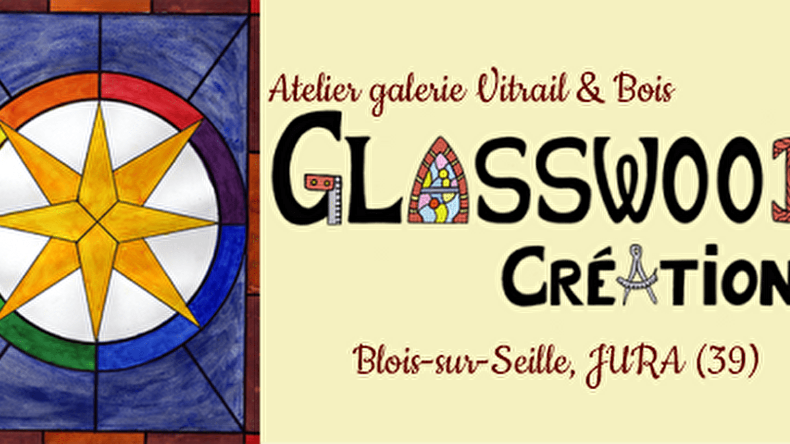 Glasswood Créations - atelier vitrail et bois