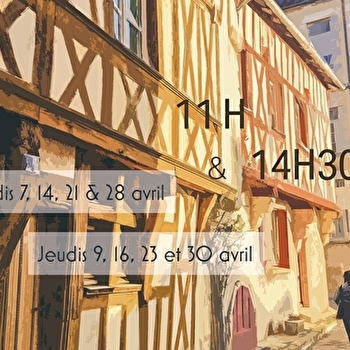 Balades commentées d'avril - AVALLON