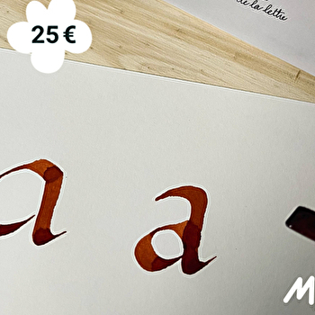 Atelier 'Calligraphie' - SAINT-LAURENT-EN-GRANDVAUX