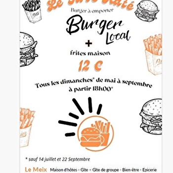 Les Burgers du Meix - Burger à emporter - CHAUMERGY