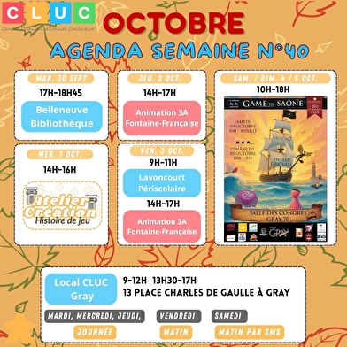 CLUC - Centre Ludique d'Utilité Collective