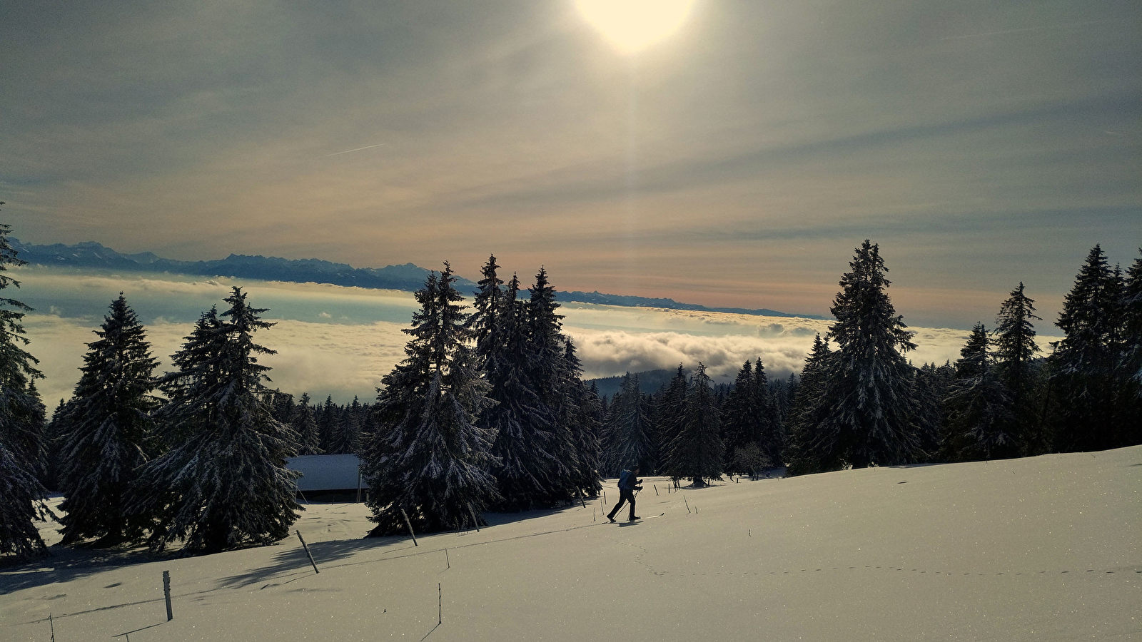 Le Mont d'Or, un soir à la bougie