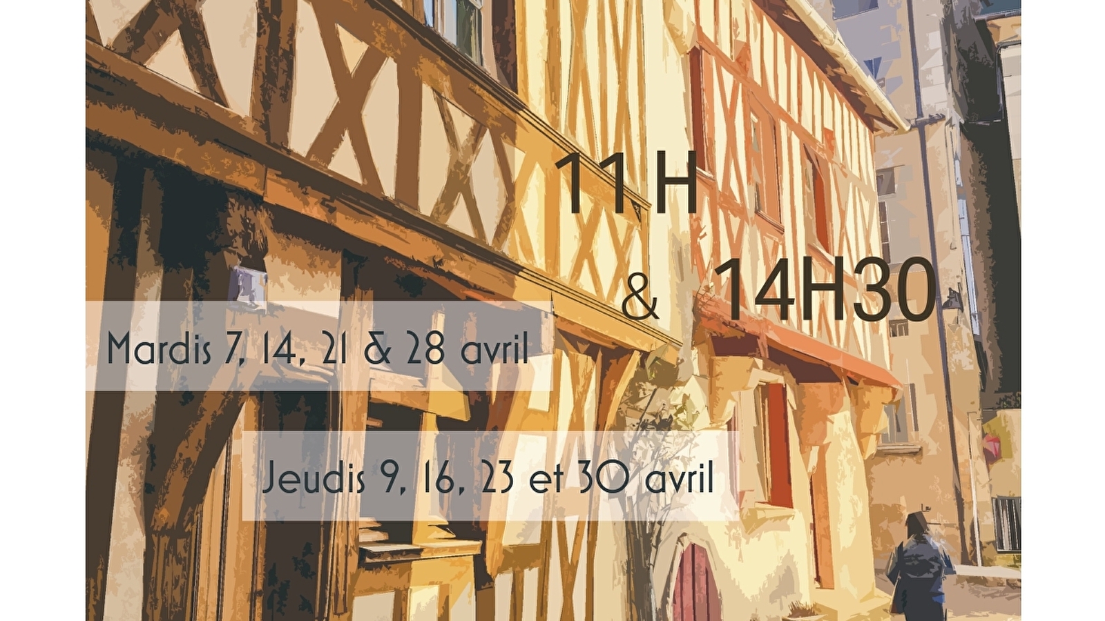 Balades commentées d'avril