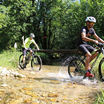 Parcours VTT 51 bleu - Marais de Vaux les Teillères - Espace FFC Ain Forestière - PLATEAU D'HAUTEVILLE