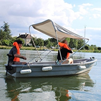 Camping les herlequins - Location bateaux électriques - SAINT-USAGE