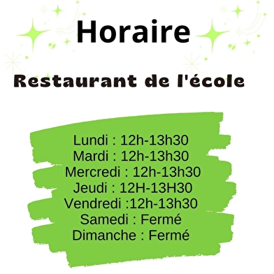 Restaurant de l'école