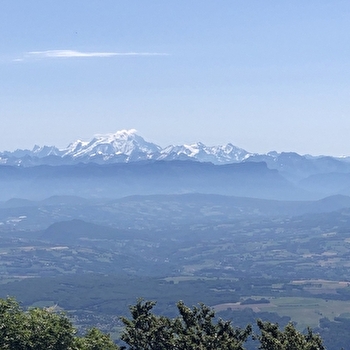 Parcours VTTAE 14 rouge - Retord - les balcons du Mont Blanc - Espace FFC Ain Forestière - HAUT VALROMEY