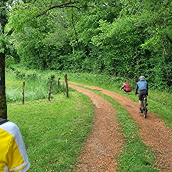 Circuit Gravel n°21 (rouge) Cheminées Sarrasines & Etangs bressans - SAINT-TRIVIER-DE-COURTES