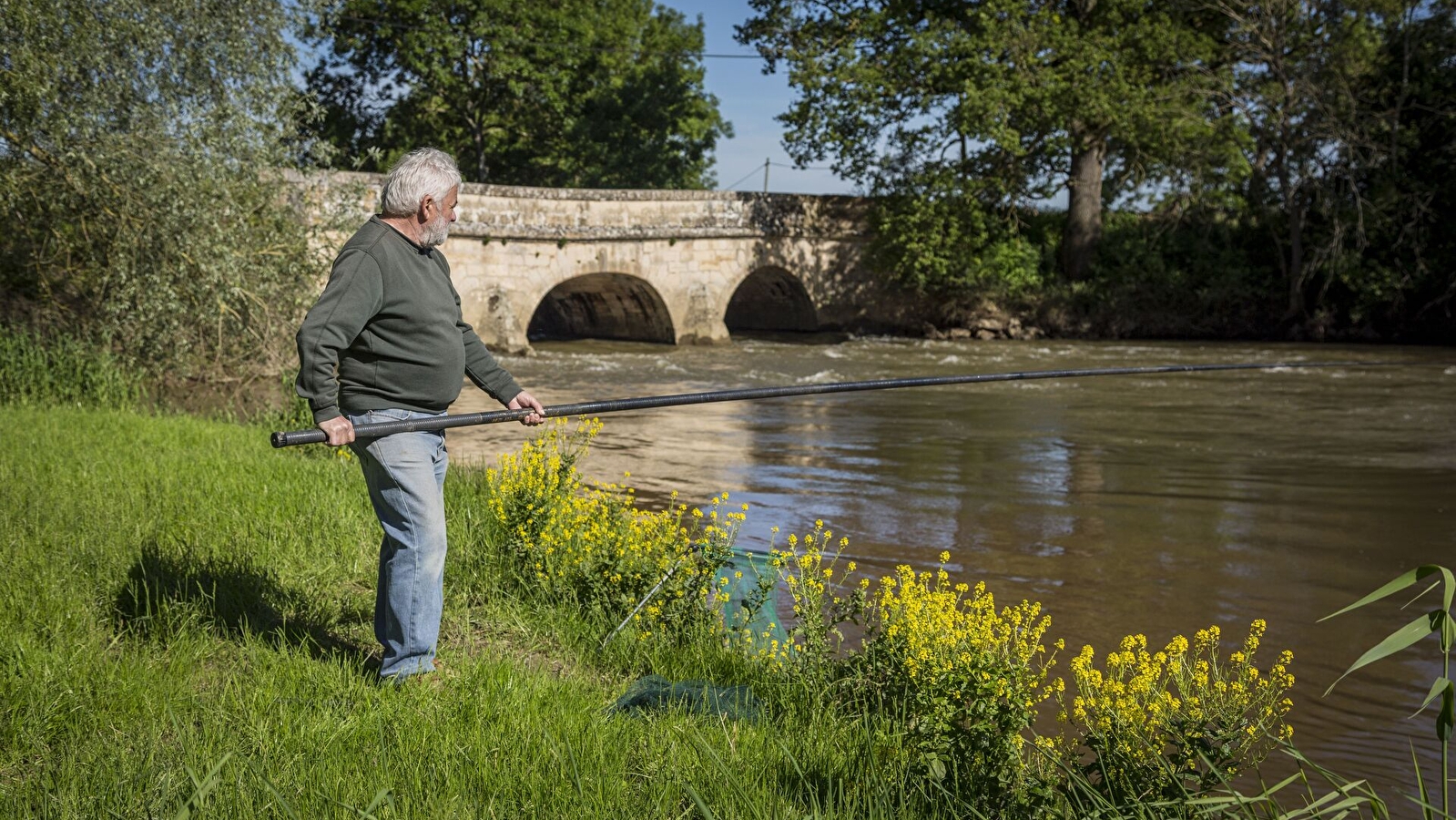 Ponton de pêche PMR - Le Pont Blanc