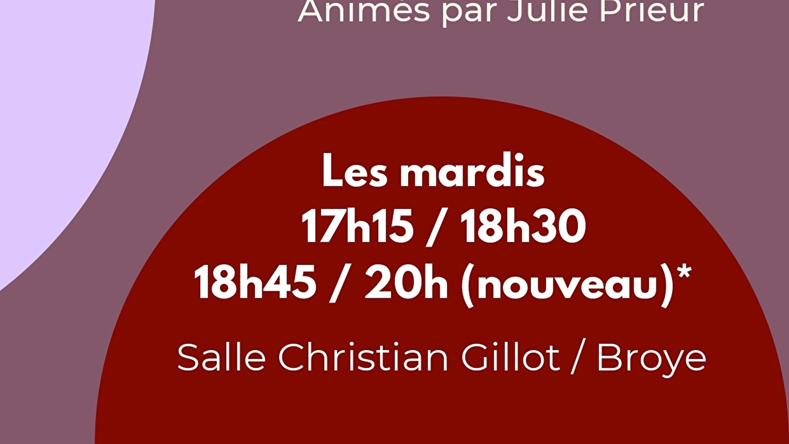 Cours collectif - Yoga Adultes