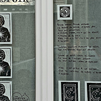 Fête de l'estampe, Les fenêtres qui parlent - COSNE-COURS-SUR-LOIRE