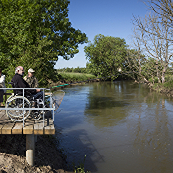 Ponton de pêche PMR - Lieu dit La Platte - LA CHAPELLE-DE-BRAGNY
