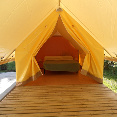 Les tentes treks - Camping de la saulaie