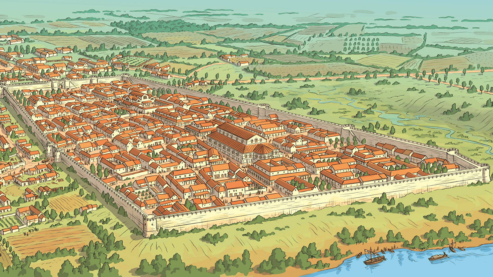 Visite Flash du mois : Il était une fois la petite cité d’Autessiodurum