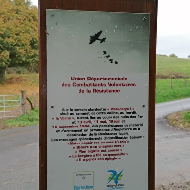 Lieu de parachutage - Seconde Guerre mondiale