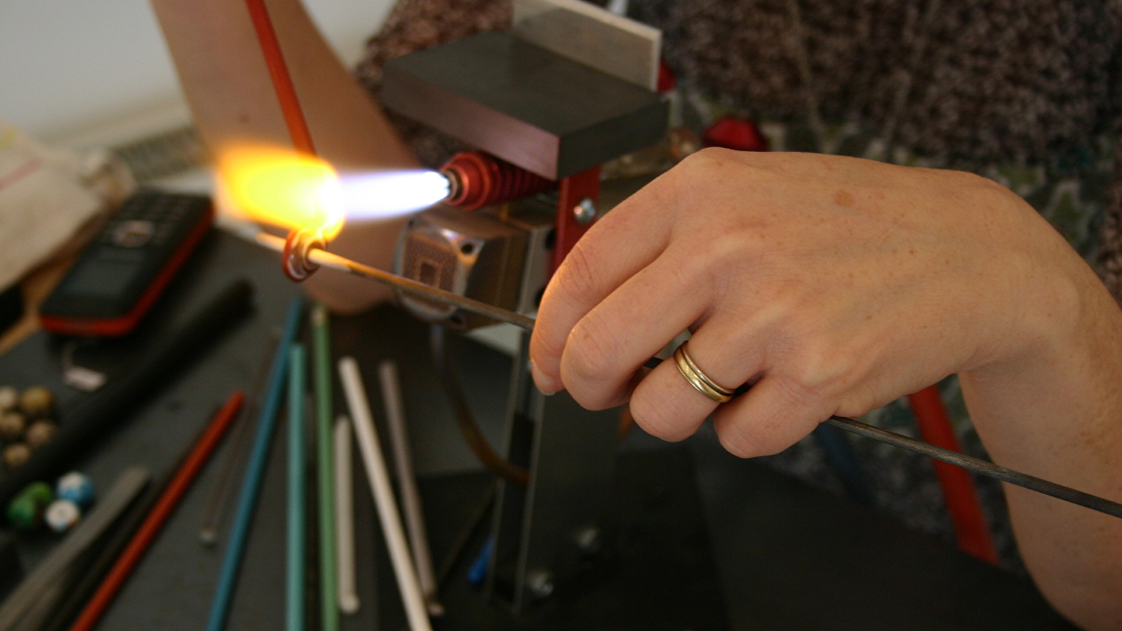 Stage découverte de fabrication de perle de verre de Murano